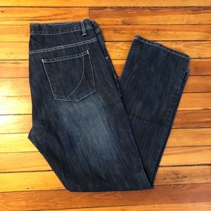 Paper Denim Cloth Dark Wash Jeans Size 38 x 34